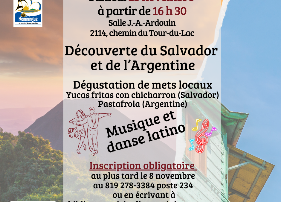 Soirée latino – 23 novembre